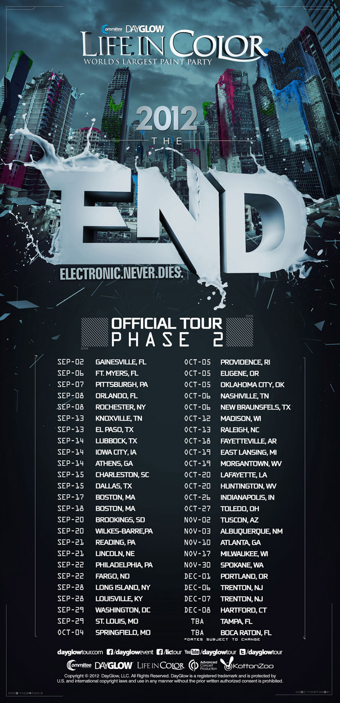 lights out tour phase 1 whos going